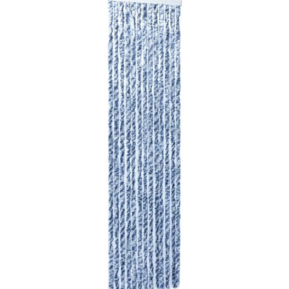 Hyönteisverho sinivalkoinen 56x200 cm chenille