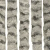 Hyönteisverho vaalean- ja tummanharmaa 100x220 cm chenille