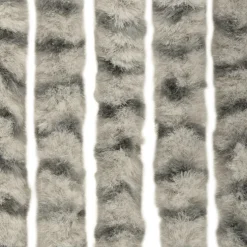 Hyönteisverho vaalean- ja tummanharmaa 100x220 cm chenille