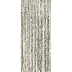 Hyönteisverho vaalean- ja tummanharmaa 56x185 cm chenille