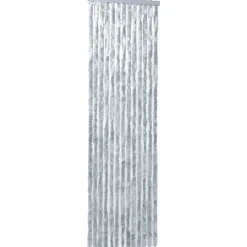 Hyönteisverho valkoinen ja harmaa 90x200 cm chenille