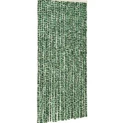 Hyönteisverho vihreä ja valkoinen 100x220 cm chenille