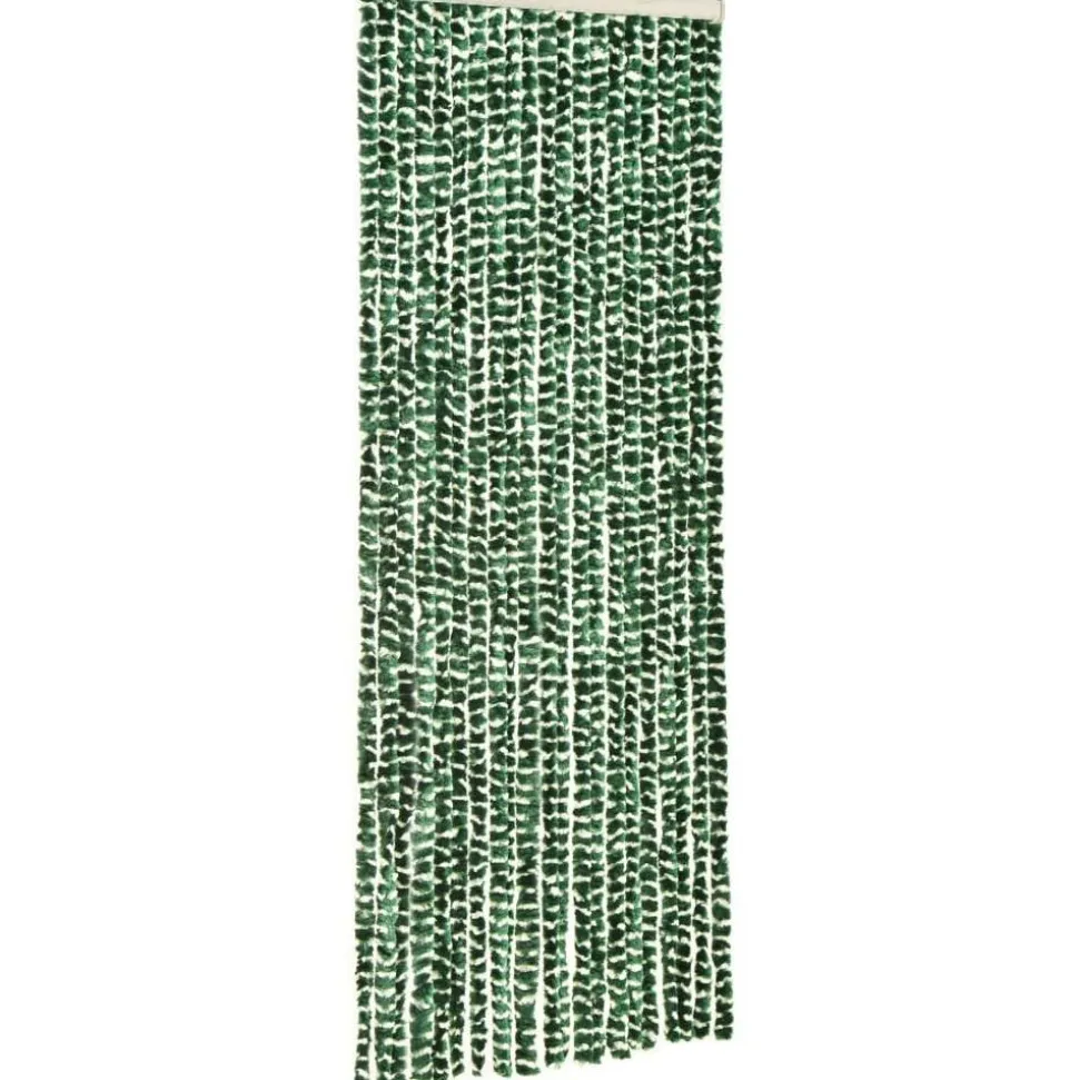 Hyönteisverho vihreä ja valkoinen 56x185 cm chenille
