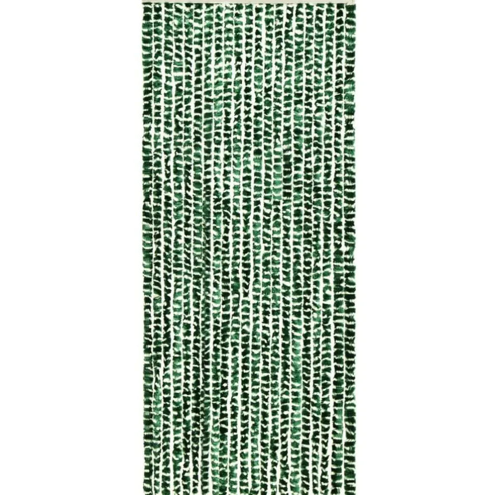 Hyönteisverho vihreä ja valkoinen 56x185 cm chenille