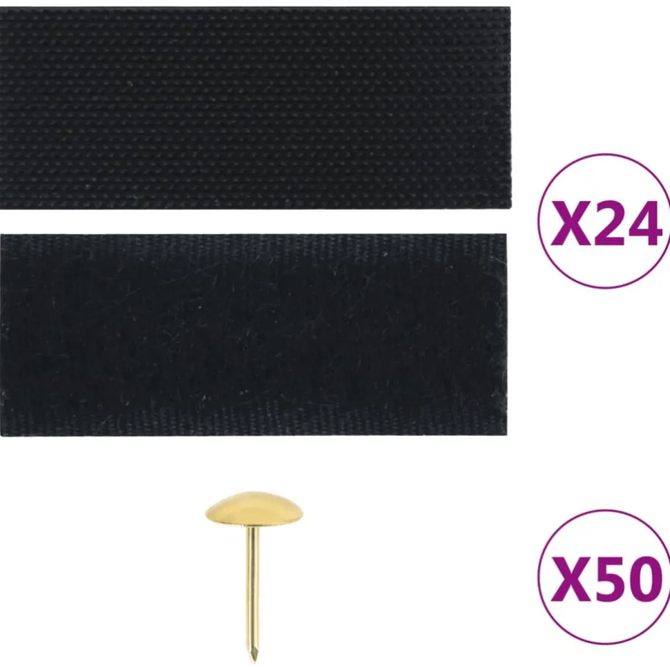 Hyttysverho Oveen 210 x 100 cm 2 kpl Magneeteilla Musta