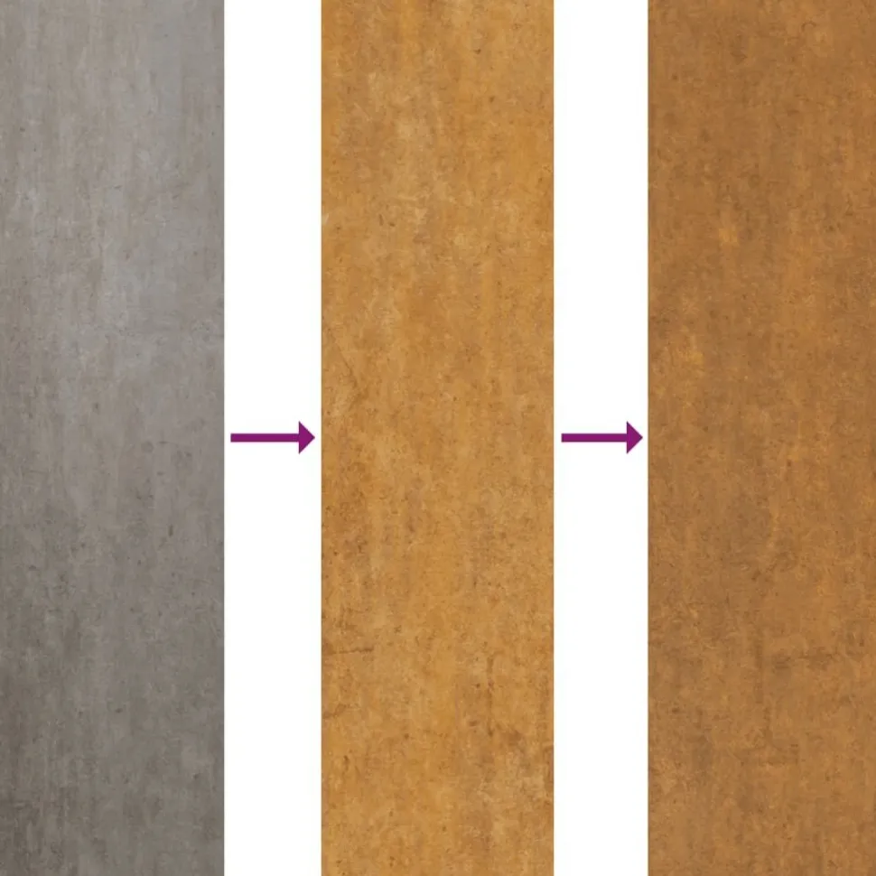Istutuslaatikko 360x40x80 cm corten-teräs