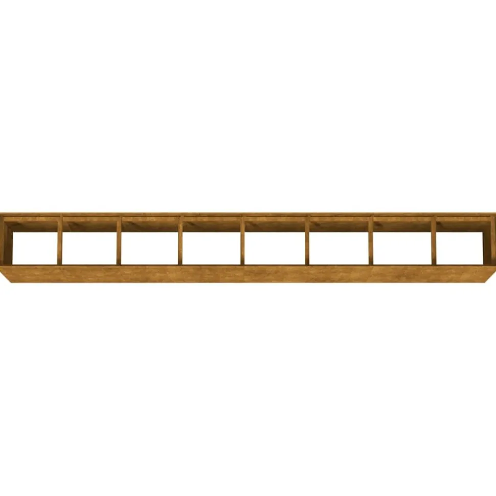 Istutuslaatikko 360x40x80 cm corten-teräs