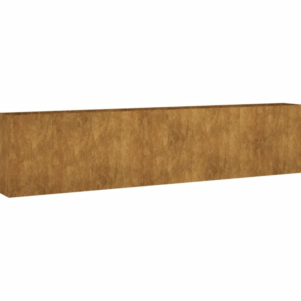 Istutuslaatikko 360x40x80 cm corten-teräs