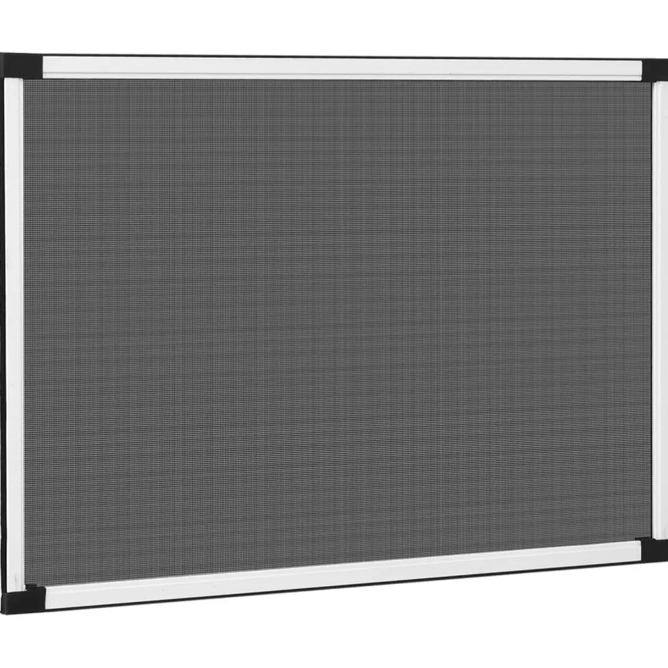 Jatkettava hyönteisverkko ikkunaan valkoinen (75-143)x50 cm