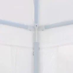 Juhlateltta 3x6m polyeteeni valkoinen