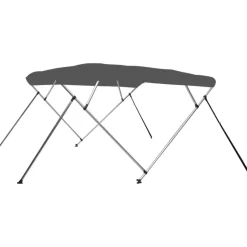 4-kaarinen bimini-kate, antrasiitti 243x196x137 cm
