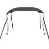 2-kaarinen bimini-kate, antrasiitti 150x120x110 cm