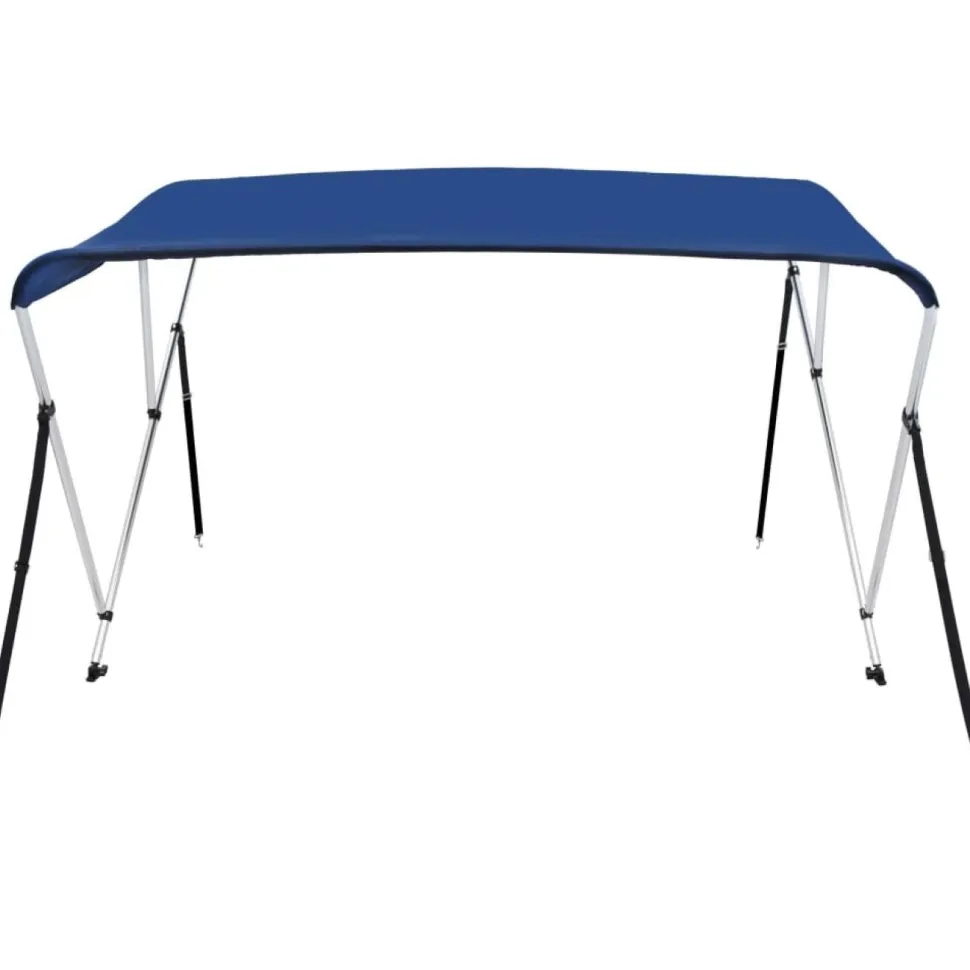 3-kaarinen bimini-kate, sininen, 183x196x137 cm