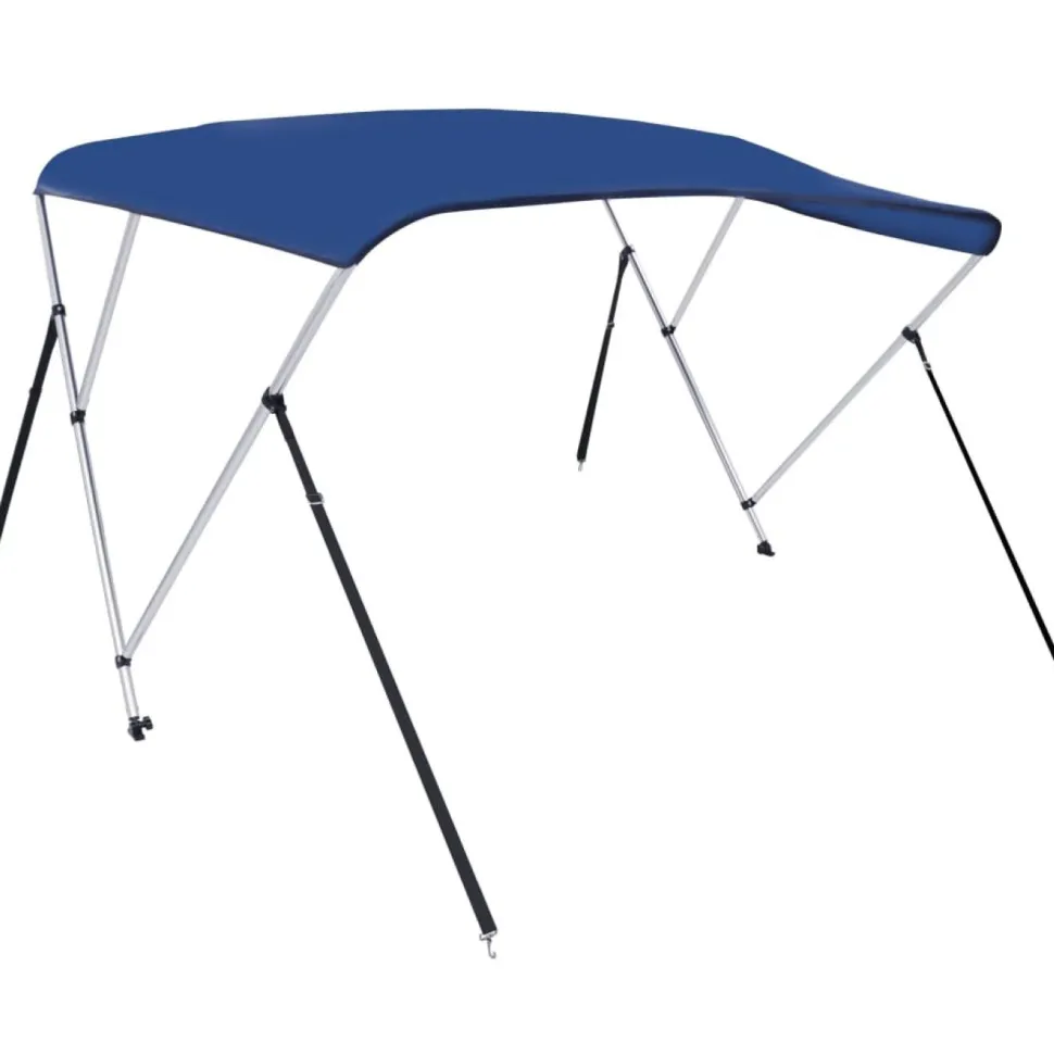 3-kaarinen bimini-kate, sininen, 183x140x137 cm