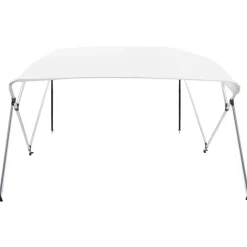 4-kaarinen bimini-kate valkoinen 243x210x117 cm