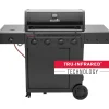 Kaasugrilli Char-Broil Essential 4 G, 4 poltinta, sivukeitin