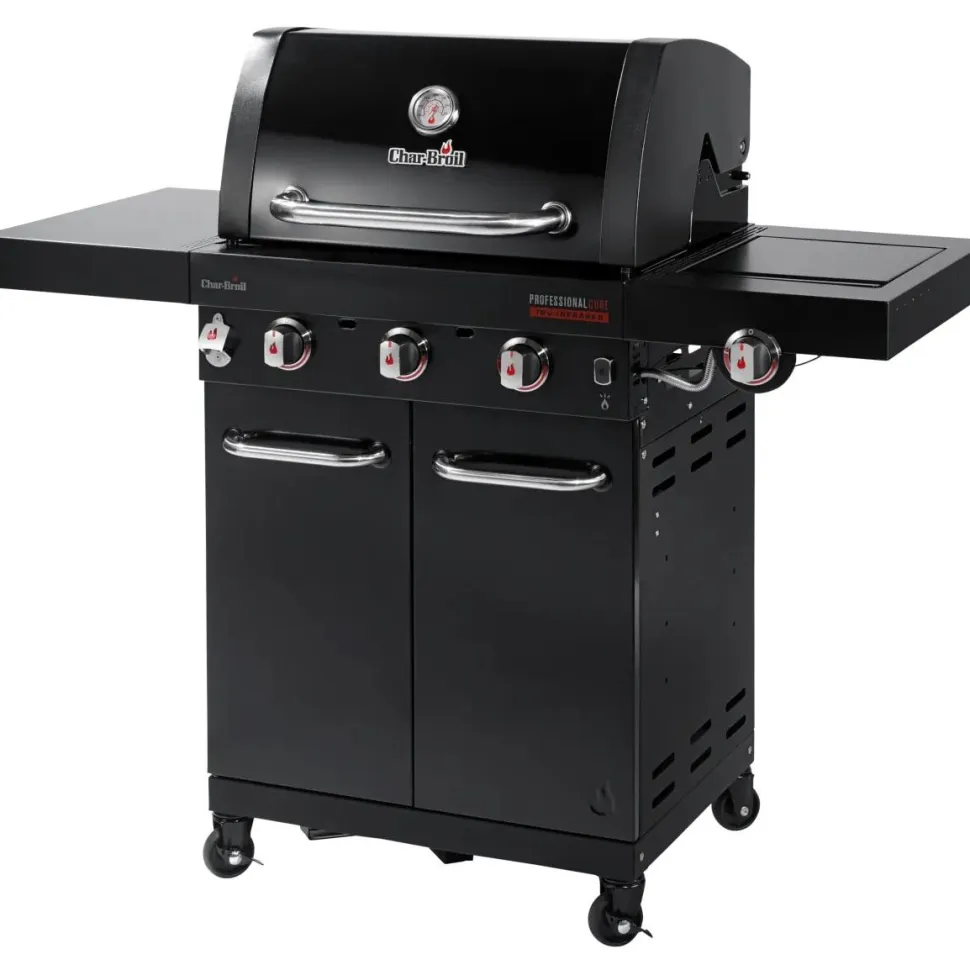 Kaasugrilli Char-Broil Professional CORE B 3, 3 poltinta, sivukeitin