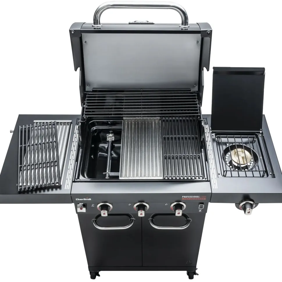 Kaasugrilli Char-Broil Professional CORE B 3, 3 poltinta, sivukeitin