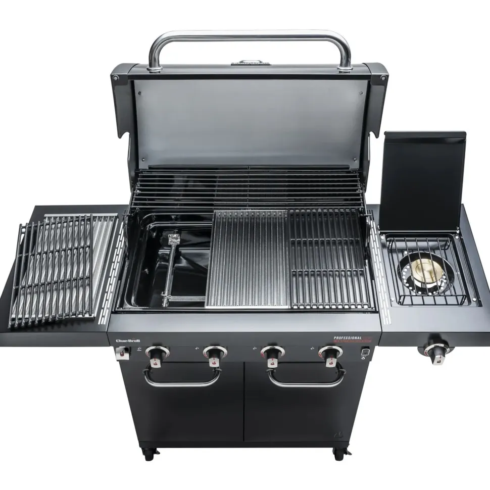 Kaasugrilli Char-Broil Professional CORE B 4, 4 poltinta, sivukeitin