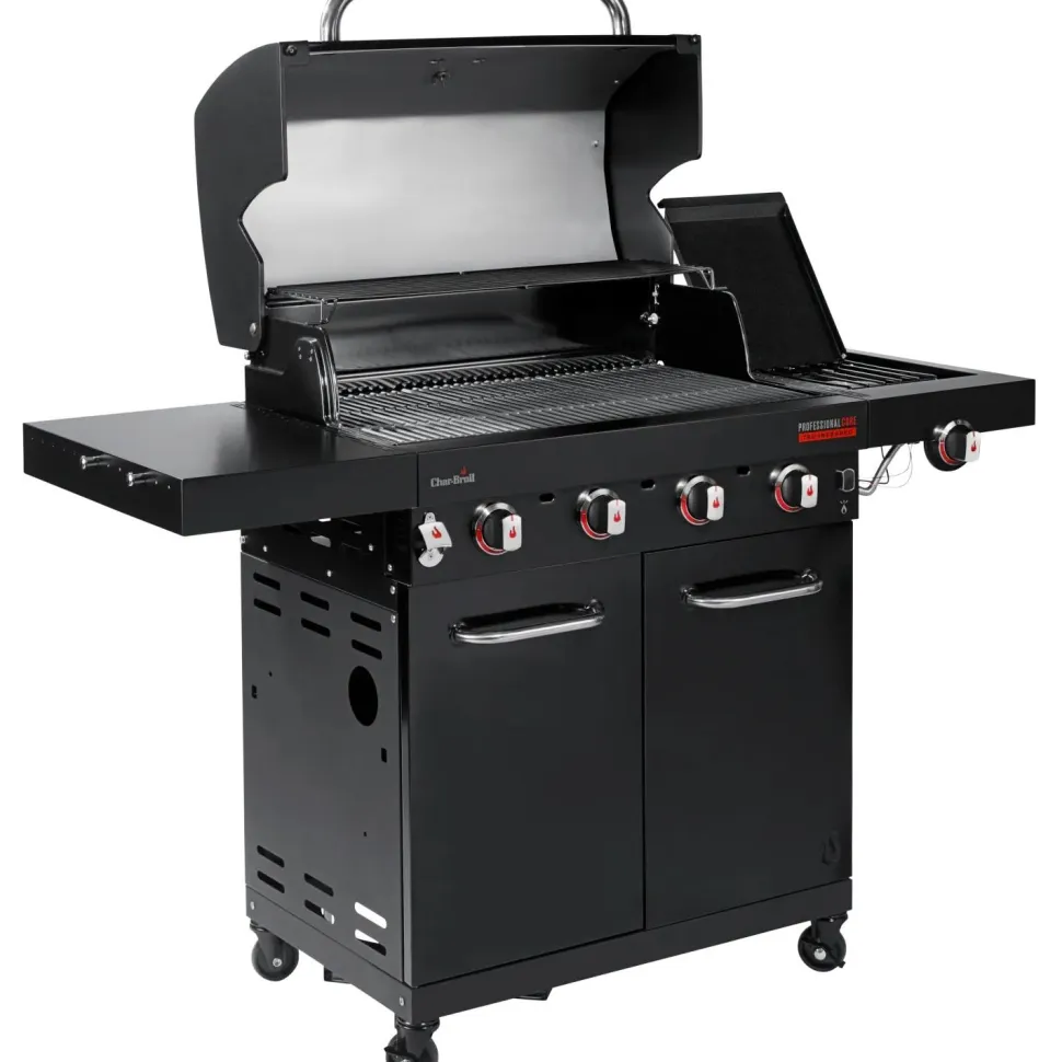 Kaasugrilli Char-Broil Professional CORE B 4, 4 poltinta, sivukeitin