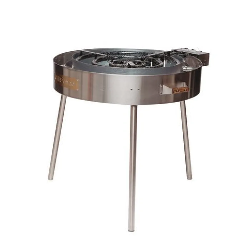 Kaasupoltin GrillSymbol TW-960 Ø85 cm, pitkillä jaloilla