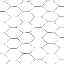 Kanaverkko teräs PVC pinnoitteella silmäkoko 50mm 36x1.2m harmaa