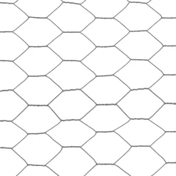 Kanaverkko teräs PVC pinnoitteella silmäkoko 25mm 25x1m harmaa