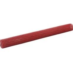 Kanaverkko 19x19mm galvanoitu teräs 10x1.5m punainen