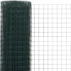 Kanaverkko 19x19mm galvanoitu teräs 10x0.5m vihreä