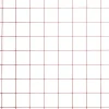 Kanaverkko 19x19mm teräs PVC pinnoitteella 10x1m punainen