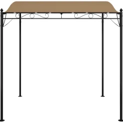 Katos taupe 2x2,3 m 180 g/m² kangas ja teräs