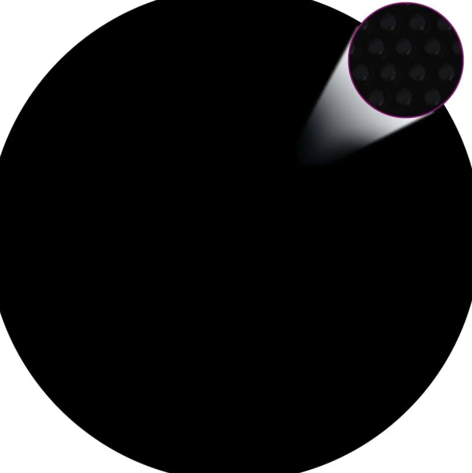Kelluva uima-altaan pe-aurinkoenergiakalvo 527 cm sinimusta