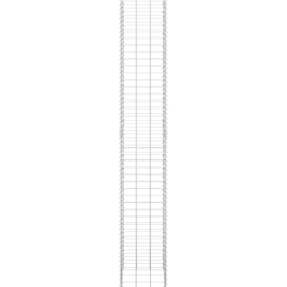kivikorit 3 kpl Korotetut 30x30x200 cm rauta (51251)