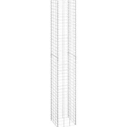 kivikorit 3 kpl Korotetut 30x30x200 cm rauta (51251)
