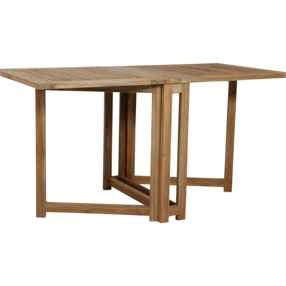 Klaffipöytä terassille Brafab Turin, 70cm, tiikki