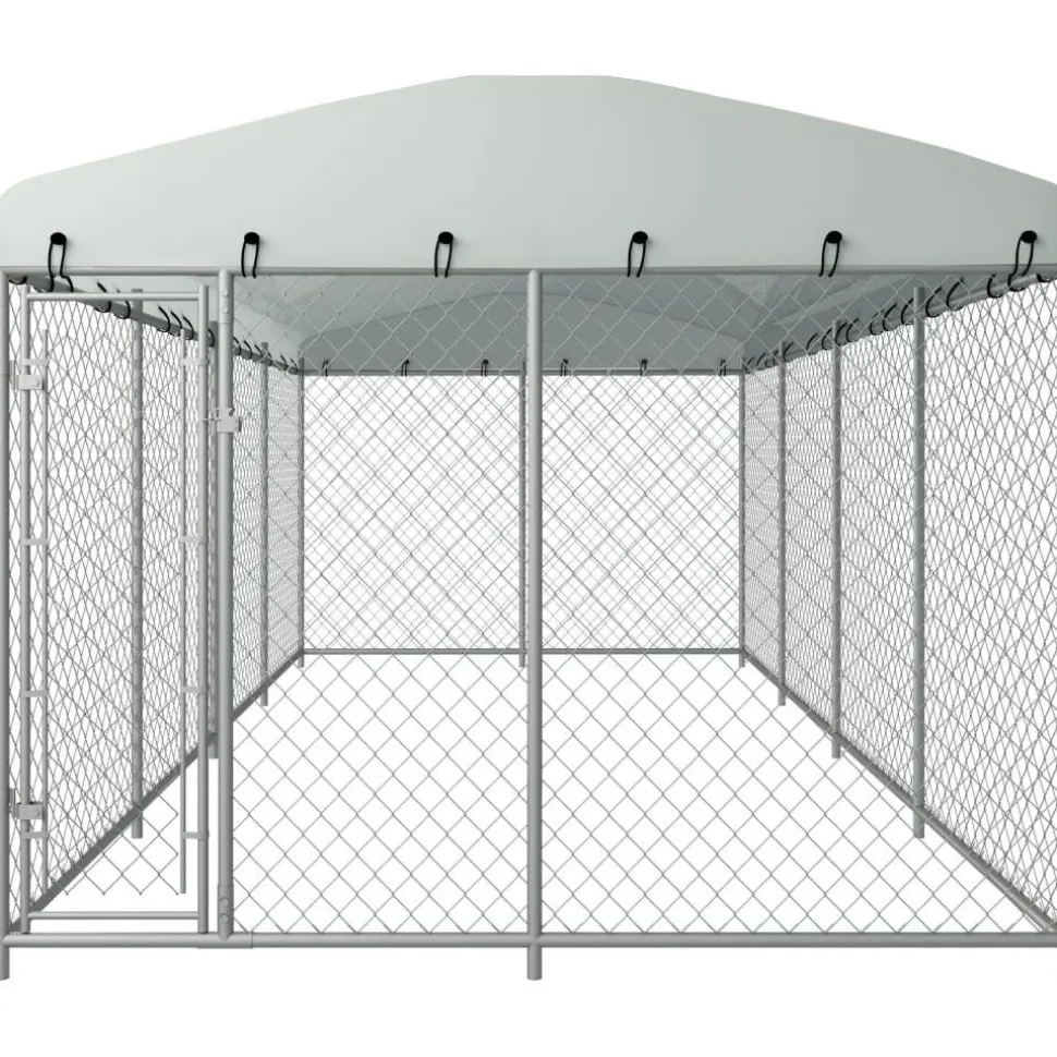 Koiratarha katoksella, 8x4x2m