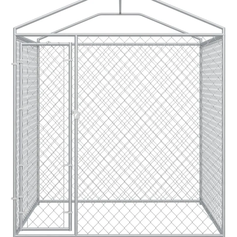 Koiratarha suojakatoksella, 2x2x2,1m