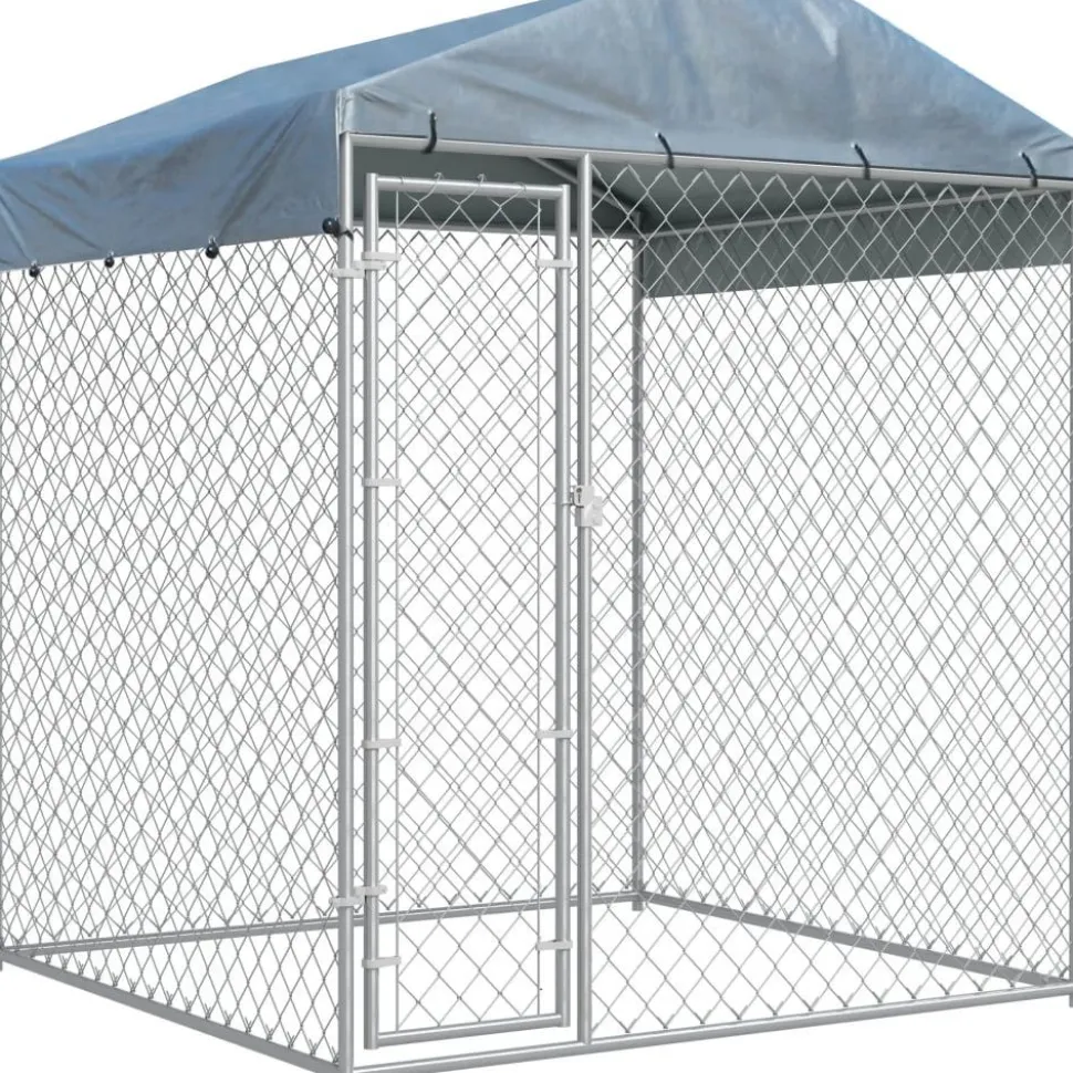 Koiratarha suojakatoksella, 2x2x2,1m