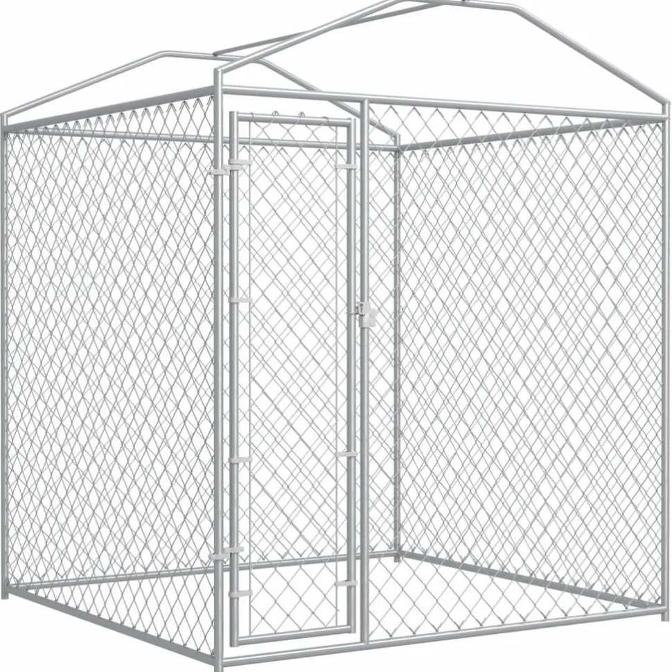 Koiratarha suojakatoksella, 2x2x2,1m