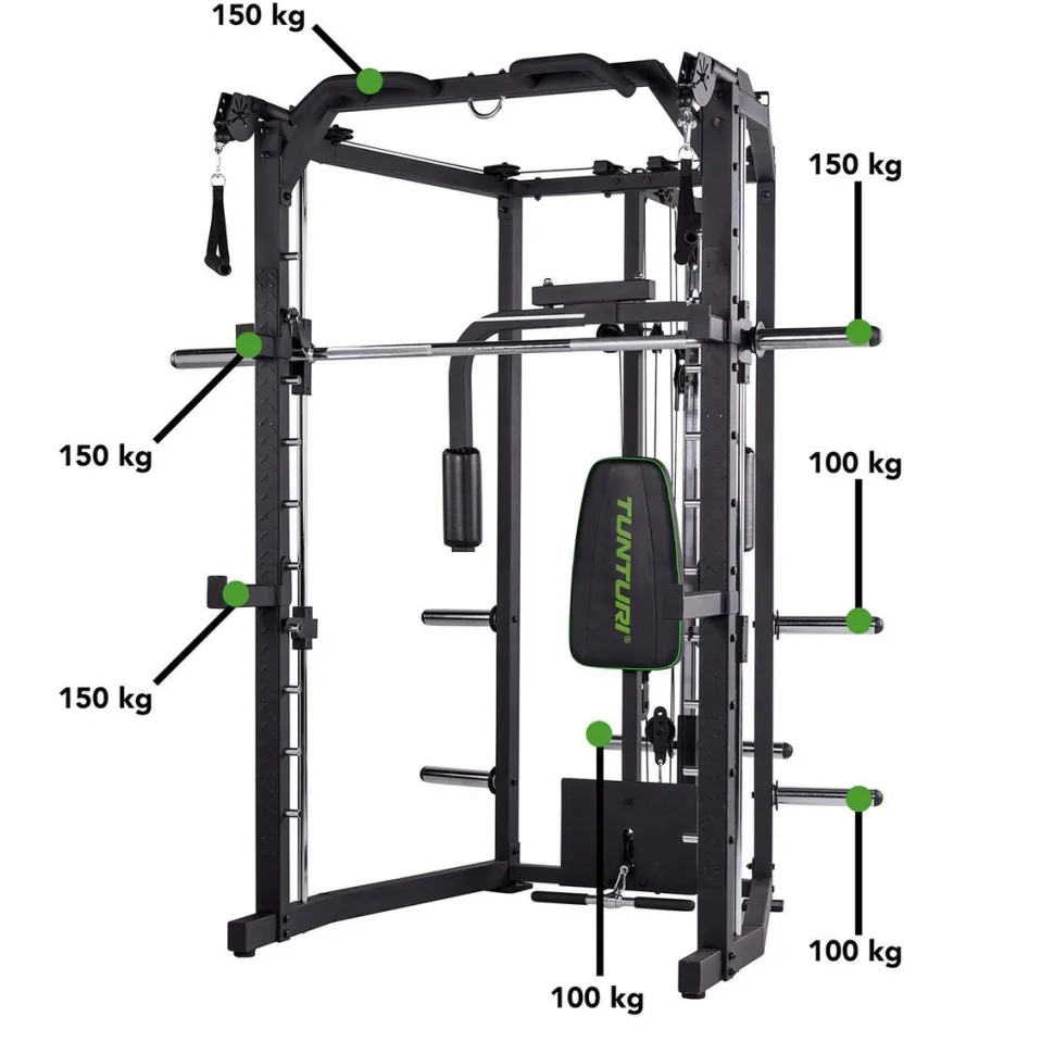 Kotikuntosali Tunturi SM80 Full Smith