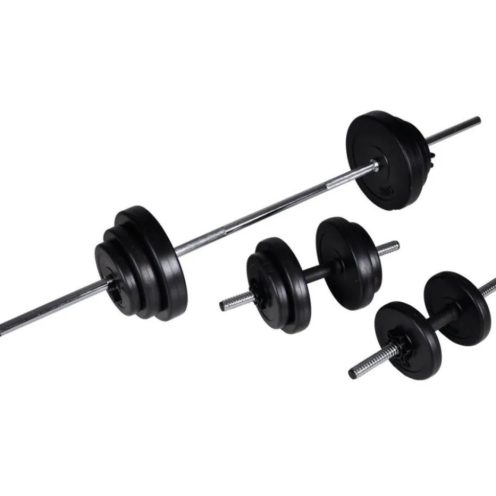 Käsi- ja levypainosarja, 30.5kg