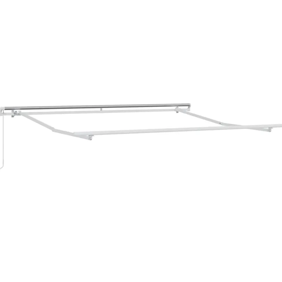 Käsin kelattava markiisi viininpunainen 300x250 cm (15228)