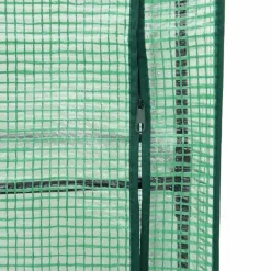 Kukkalaatikko kasvihuonepeitteellä rottinkityyli 120x40x138 cm (15829)