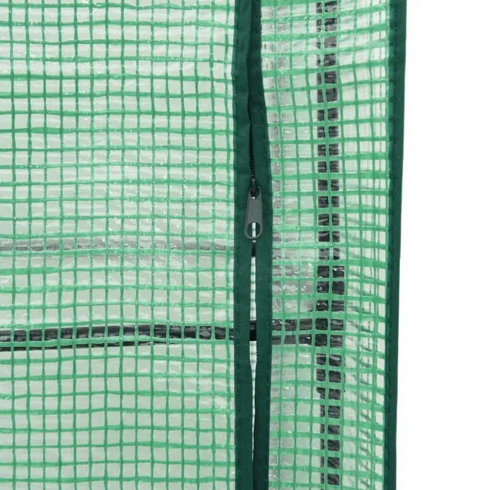 Kukkalaatikko kasvihuonepeitteellä rottinkityyli 120x40x140 cm (15820)