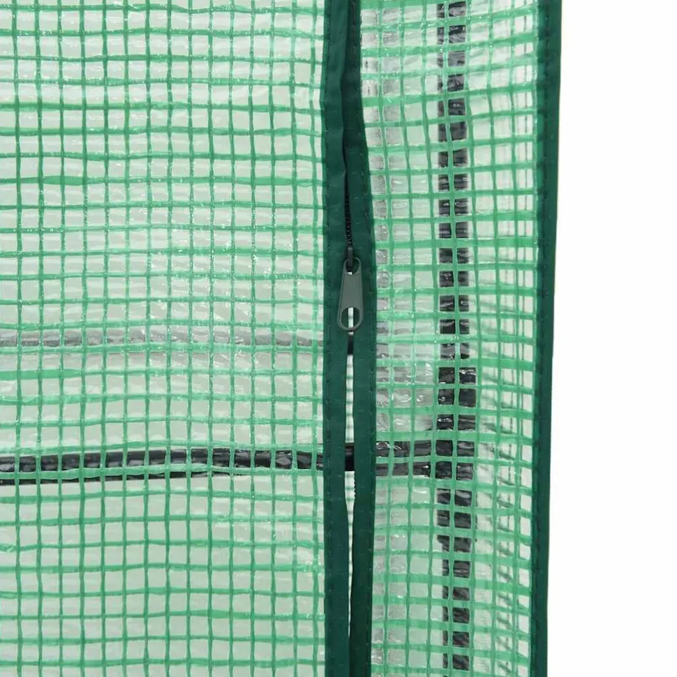 Kukkalaatikko kasvihuonepeitteellä rottinkityyli 80x40x140 cm (15833)