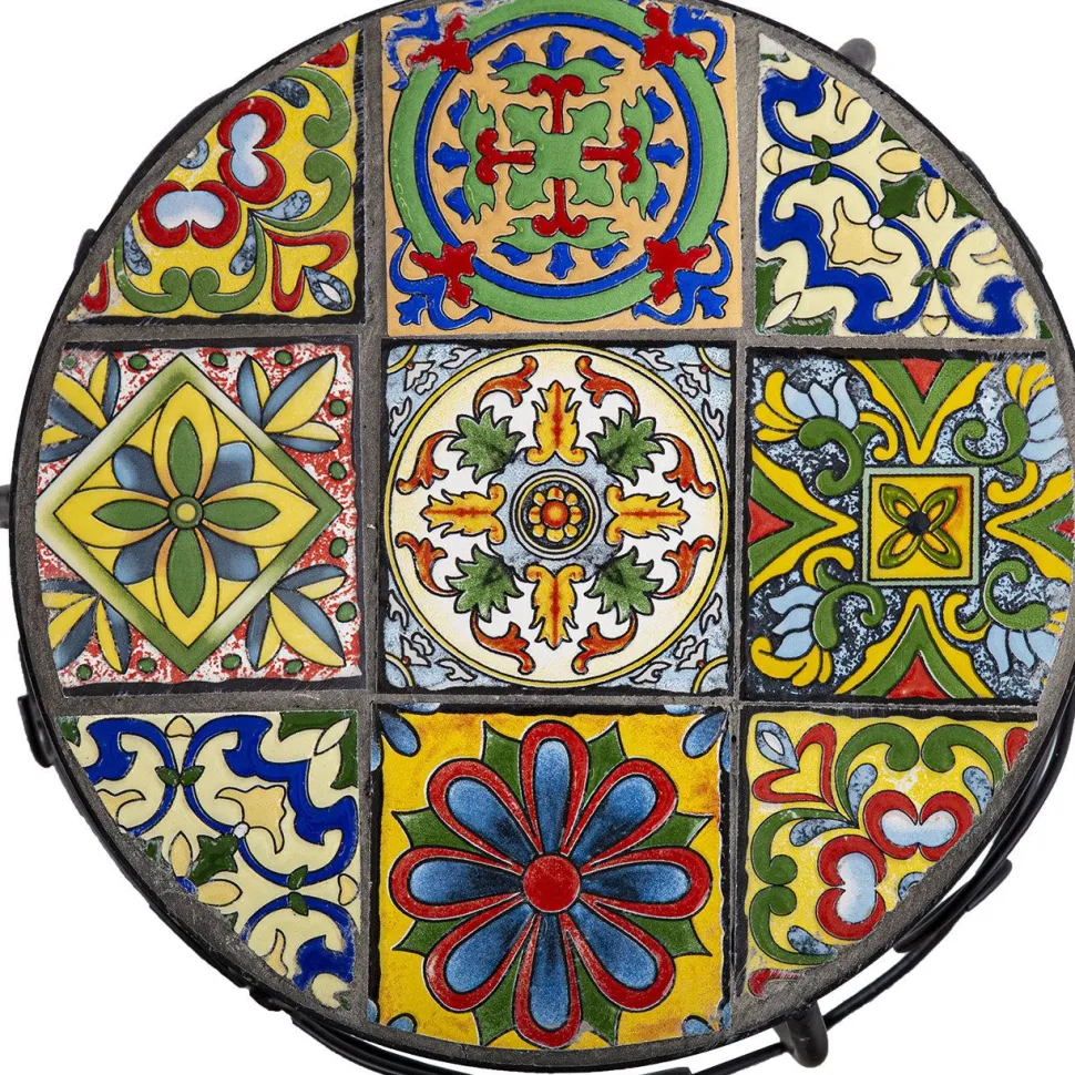 Kukkapöytä Home4You MOROCCO Ø25xK30 cm, monivärinen