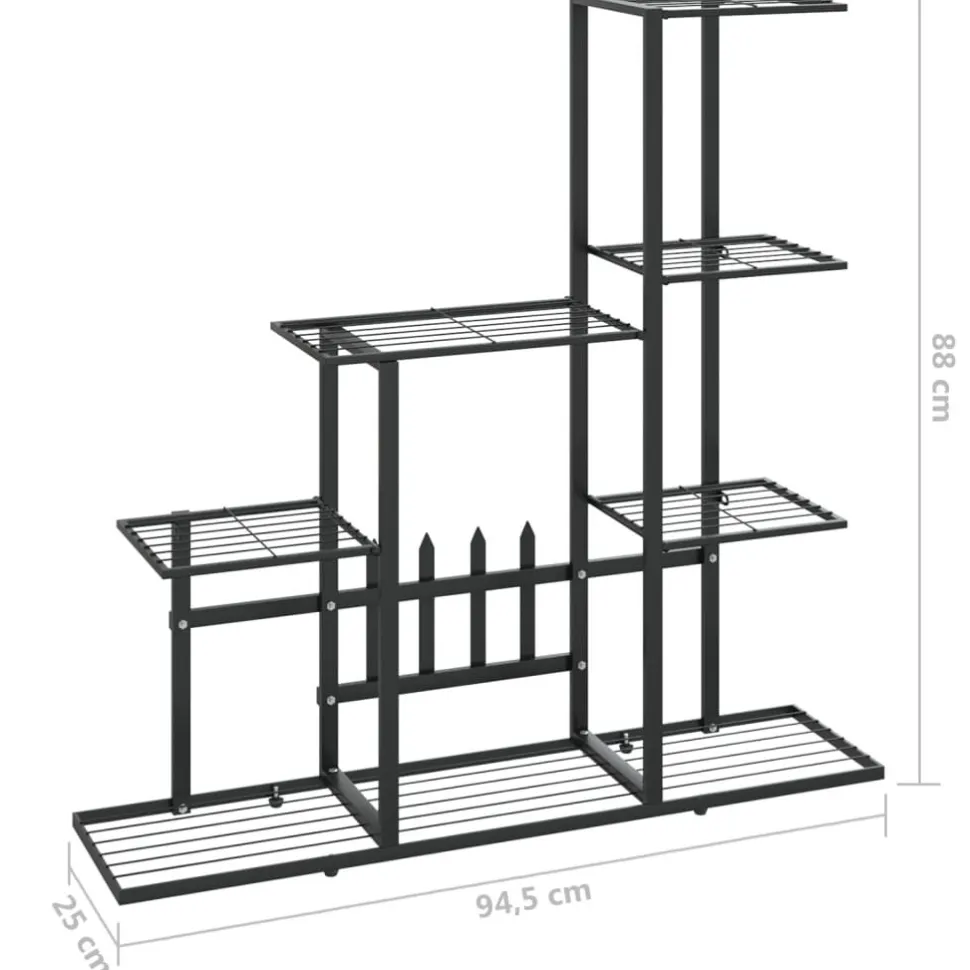 Kukkateline, metallia, eri kokoja ja värejä