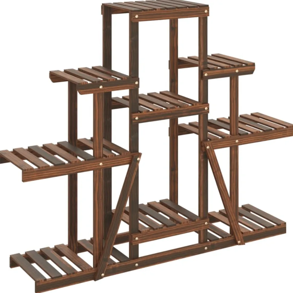 Kukkateline 81x25x75,5 cm, kuusta
