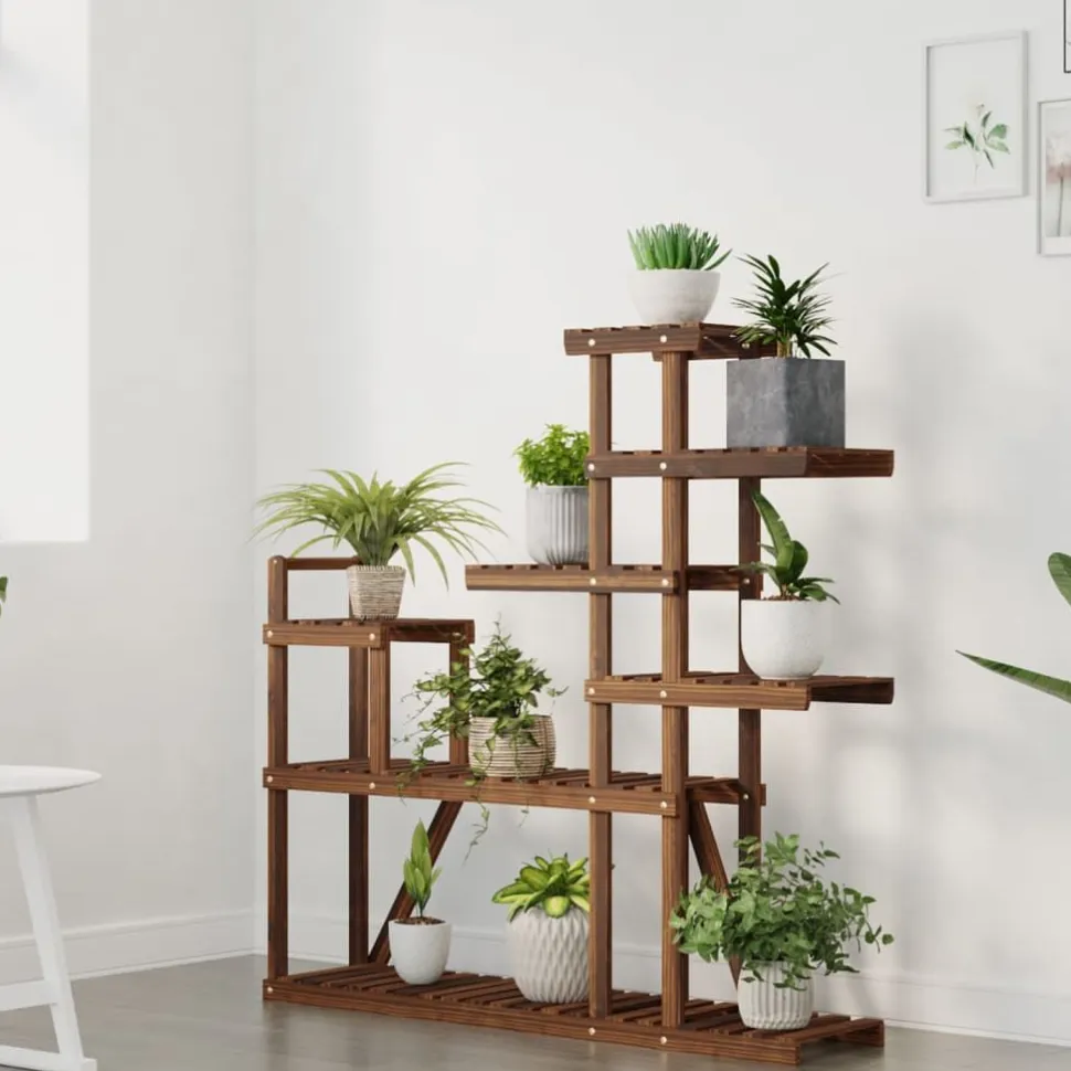 Kukkateline 81x25x75,5 cm, kuusta