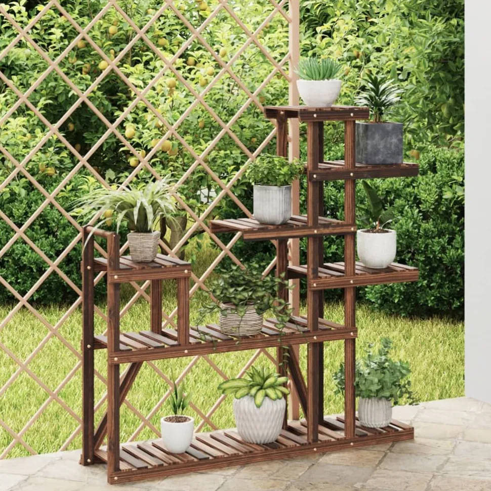 Kukkateline 81x25x75,5 cm, kuusta